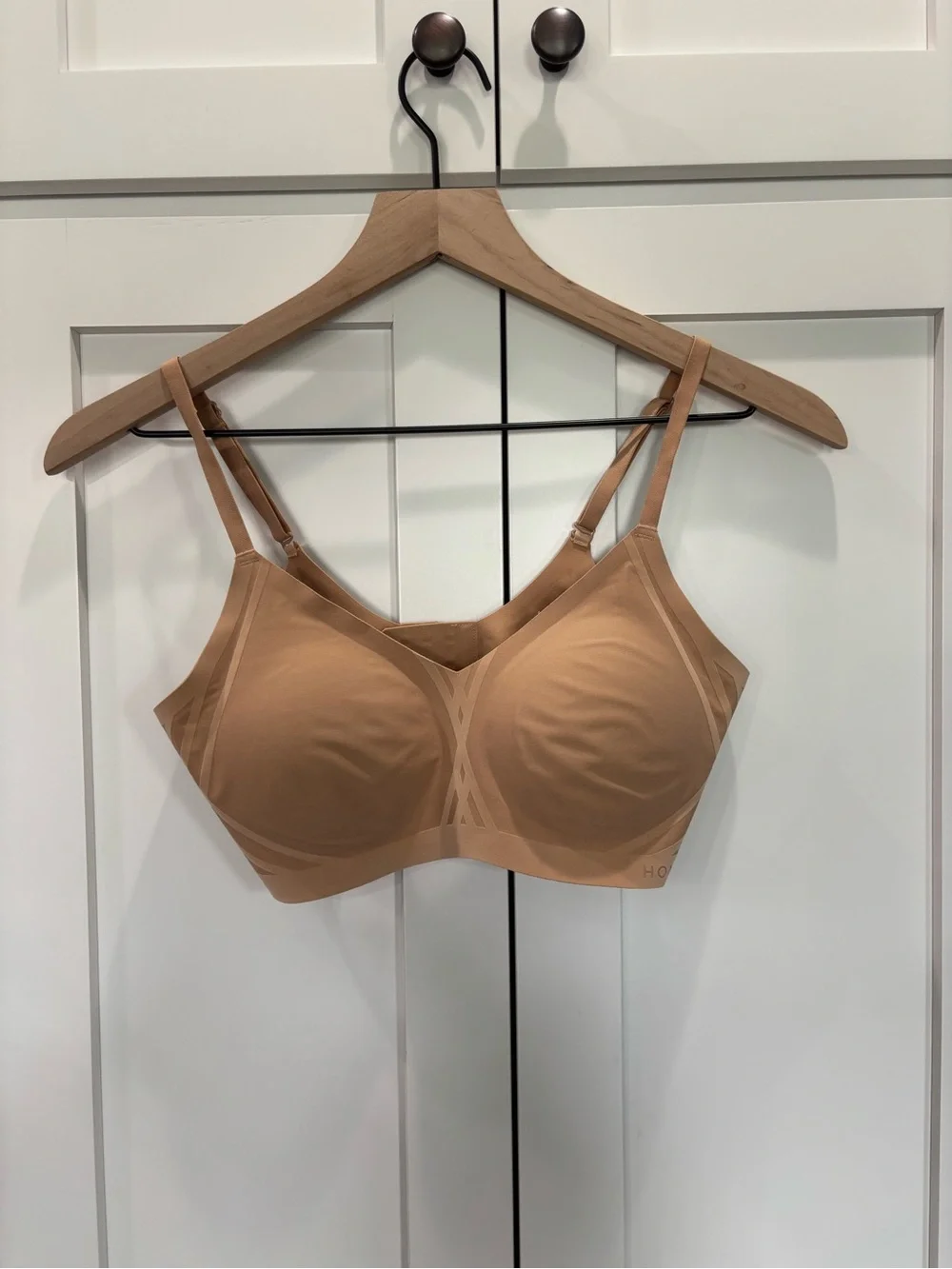 Honeylove 34B/C Nude Seamless Support Bra - Picture 1 of 6